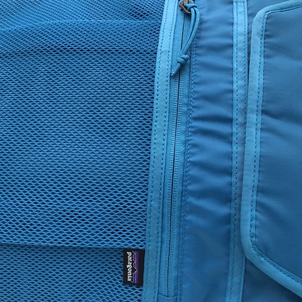 🚨B2G1 PATAGONIA Blue Laptop Pocket Sleeve Travel Case Bag